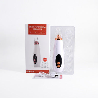 Blackhead Pore Vacuum Cleaner Nose Cleanser Face Suction Beauty Skin Care Tool