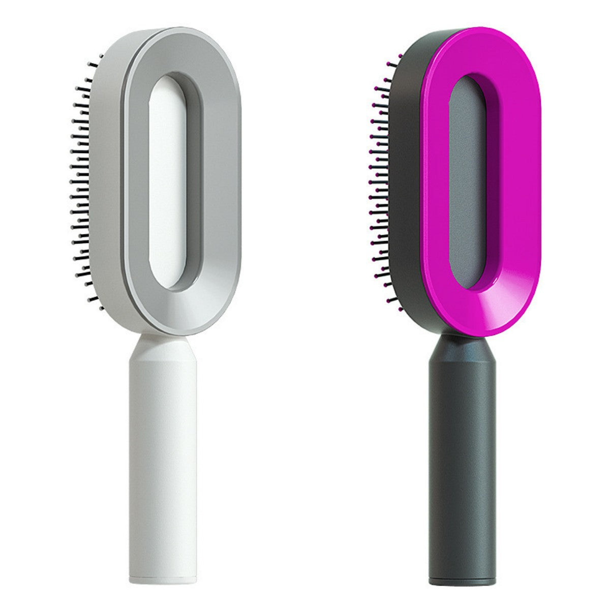 Anti-Static Self Cleaning Hair Brush For Women