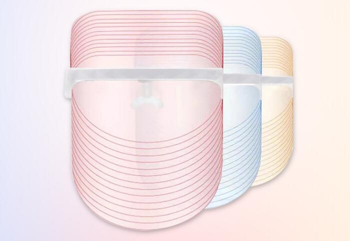 LED Photonic Skin Instrument 3 Colors Light Therapy Skin Care Facial Mask