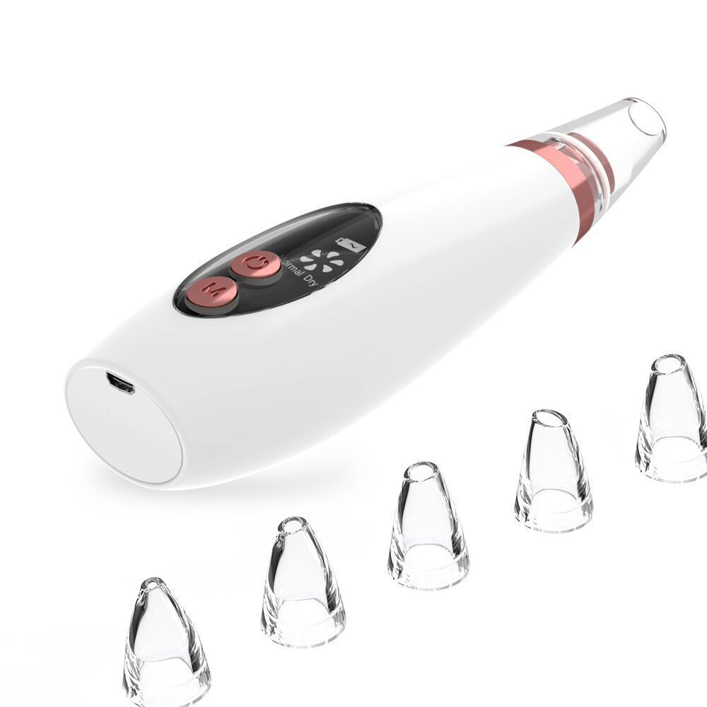 Blackhead Pore Vacuum Cleaner Nose Cleanser Face Suction Beauty Skin Care Tool