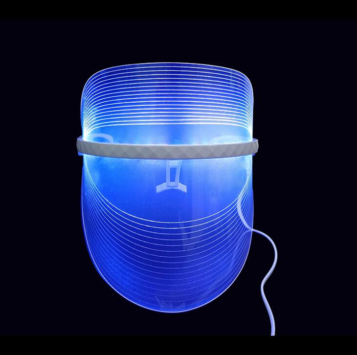 LED Photonic Skin Instrument 3 Colors Light Therapy Skin Care Facial Mask