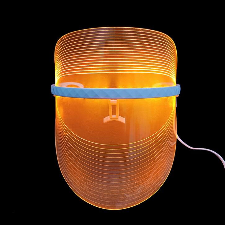 LED Photonic Skin Instrument 3 Colors Light Therapy Skin Care Facial Mask