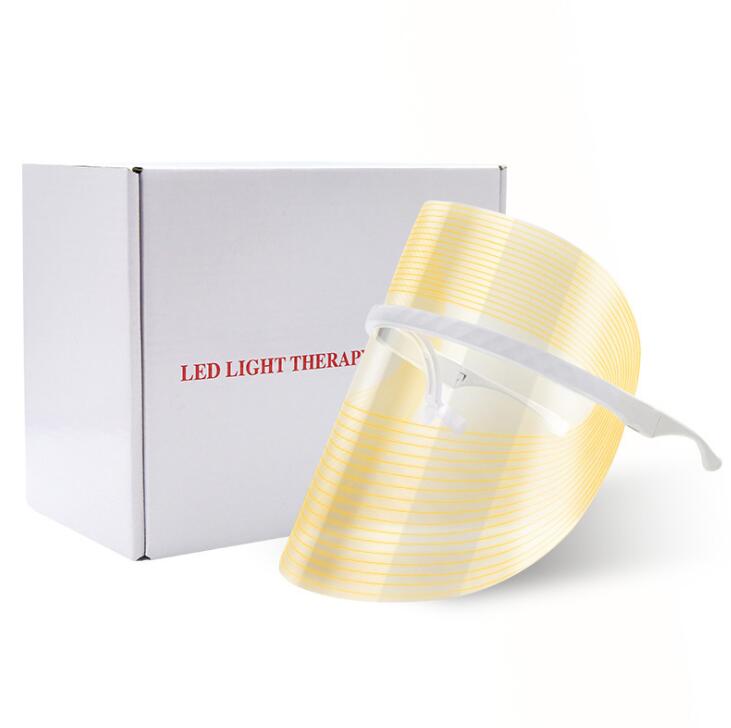 LED Photonic Skin Instrument 3 Colors Light Therapy Skin Care Facial Mask