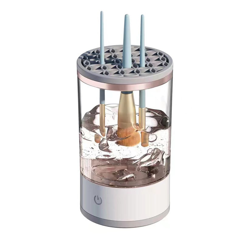 Portable Electric Makeup Brush Cleaner Machine With USB Charging Automatic Cosmetic Brush