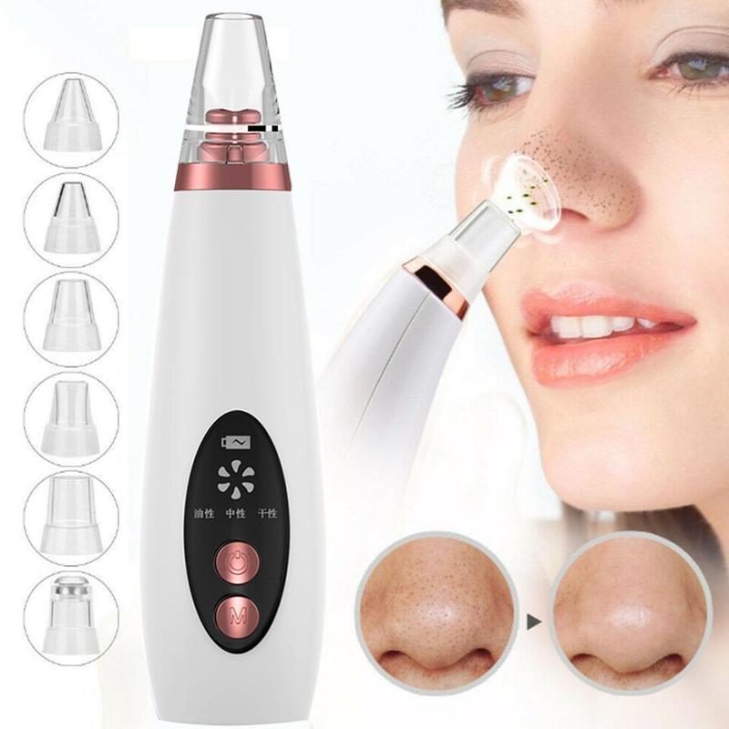 Blackhead Pore Vacuum Cleaner Nose Cleanser Face Suction Beauty Skin Care Tool